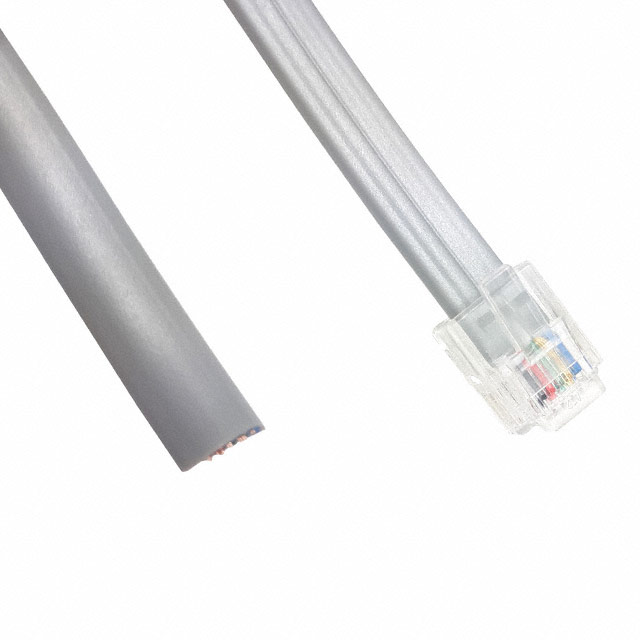 CABLE MOD 6P6C PLUG TO CABLE 7' CABLE MOD 6P6C PLUG TO CABLE 7'