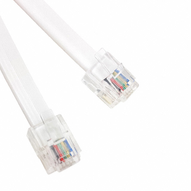 CABLE MOD 6P6C PLUG TO PLUG 7' CABLE MOD 6P6C PLUG TO PLUG 7'