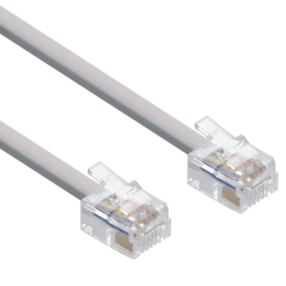 25Ft RJ12 Modular Cable Reverse 25Ft RJ12 Modular Cable Reverse