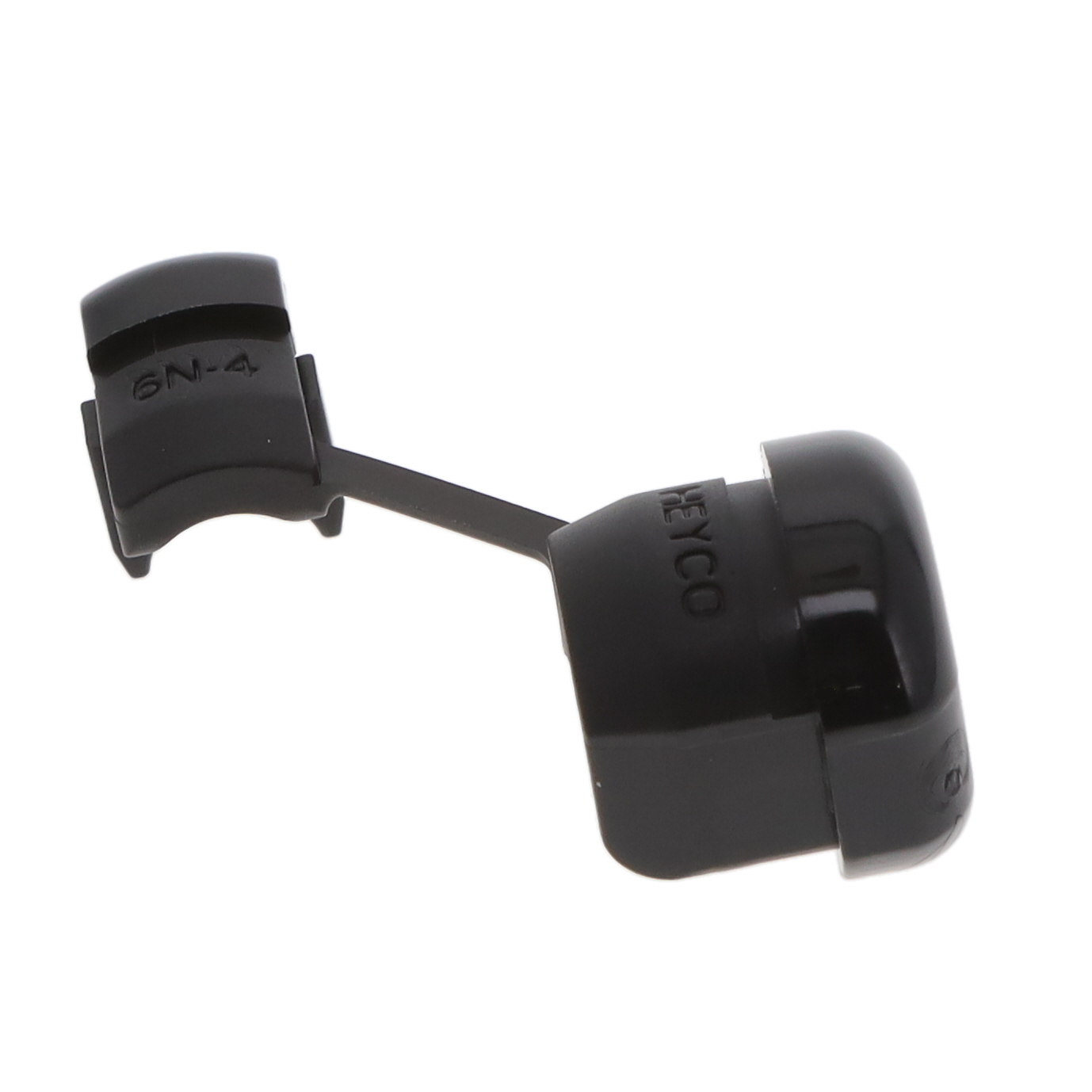 BUSHING W/STR RELIEF BLACK