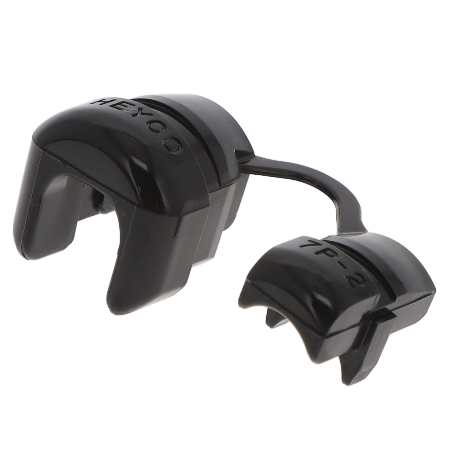 KNOB SERRATED 0.236" PLASTIC