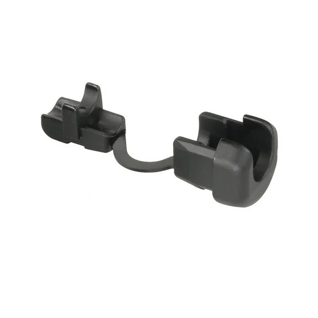 BUSHING W/STR RELIEF PA66 BLACK