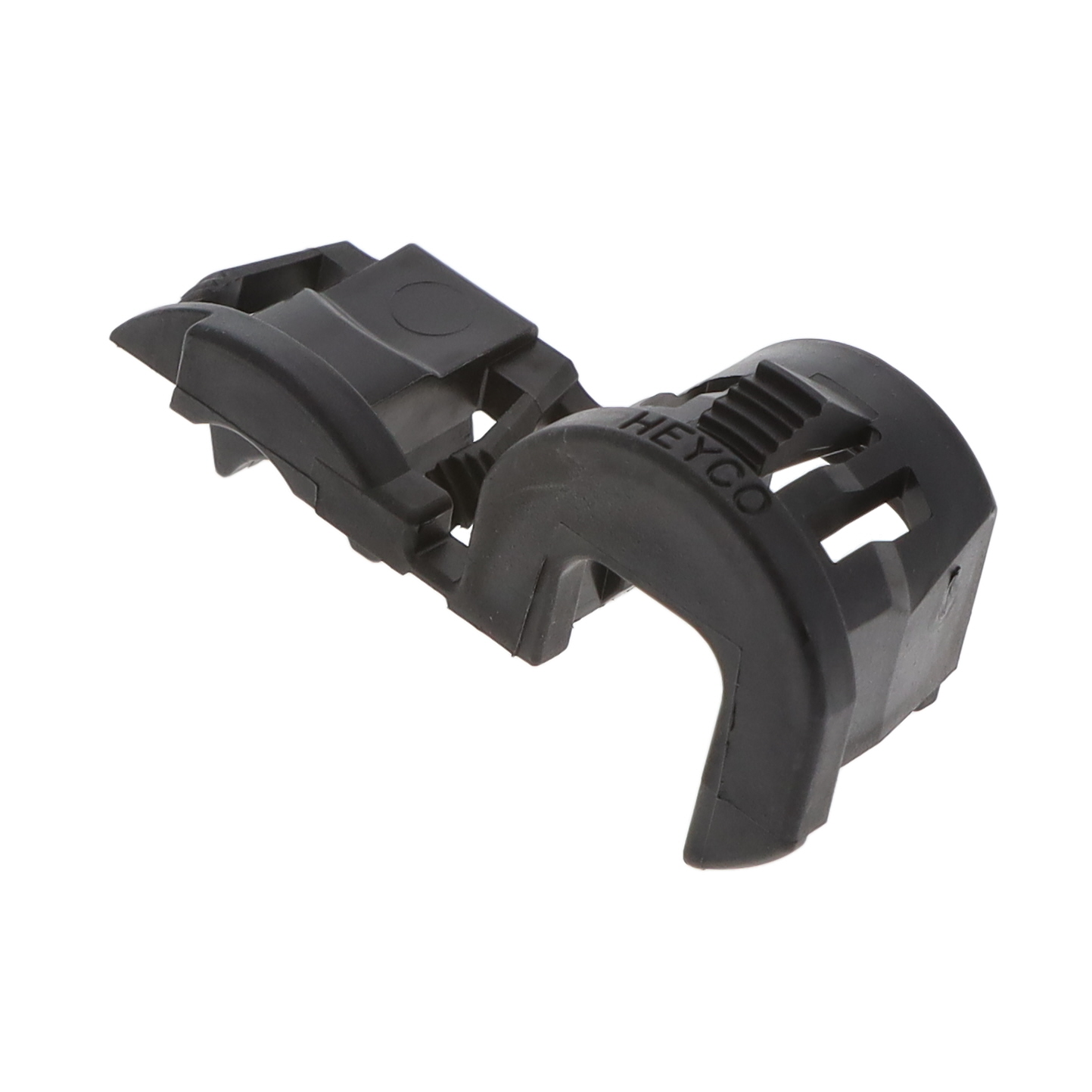 BUSHING W/STR RELIEF PA66 BLACK