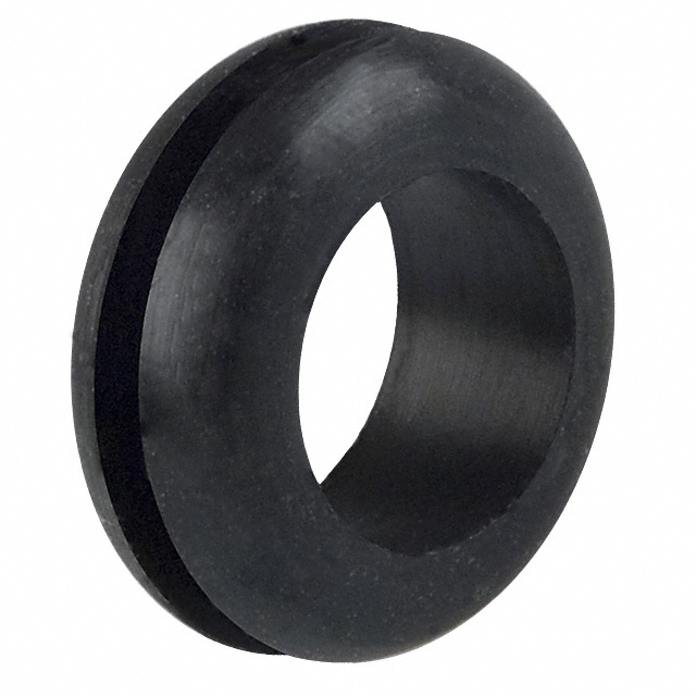 GROMMET 0.375" RUBBER BLACK GROMMET 0.375" RUBBER BLACK