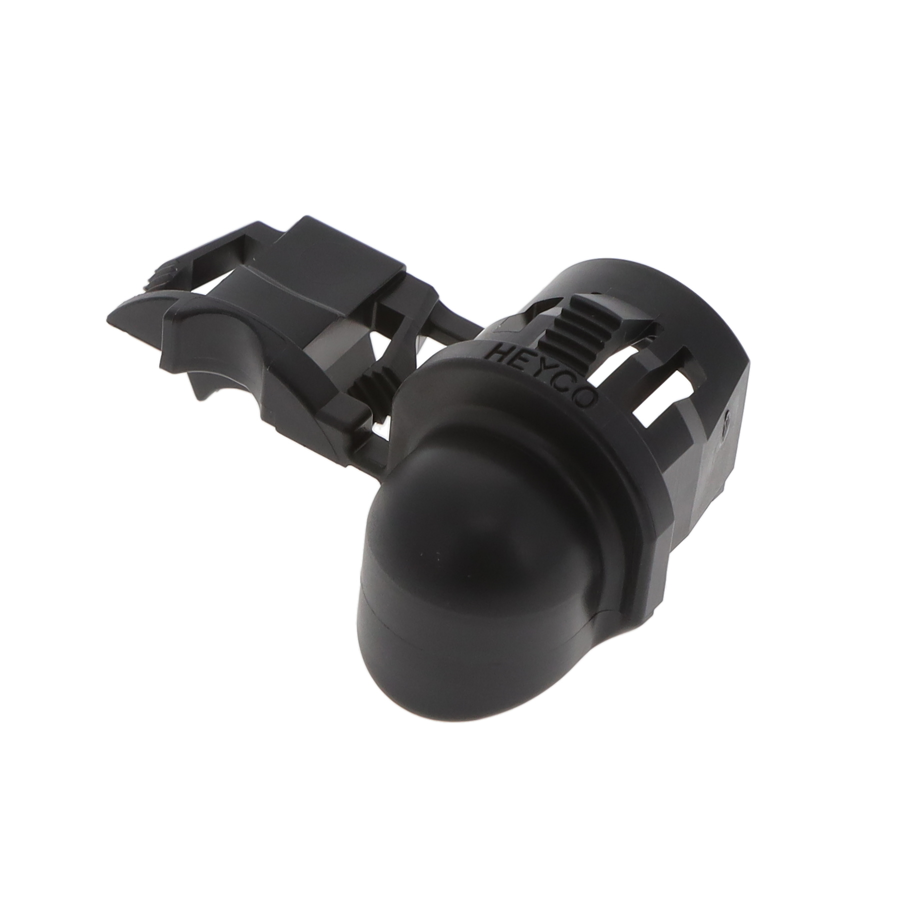 BUSHING W/STR RELIEF PA66 BLACK BUSHING W/STR RELIEF PA66 BLACK