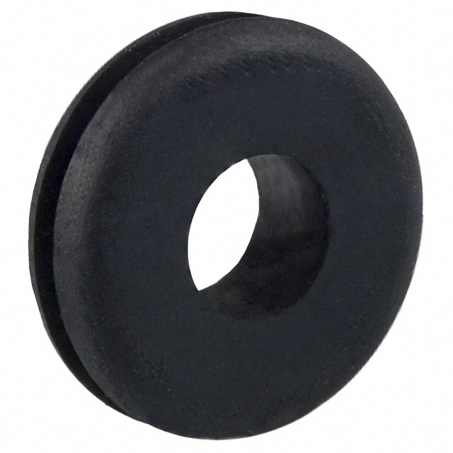 GROMMET 0.250" RUBBER BLACK GROMMET 0.250" RUBBER BLACK