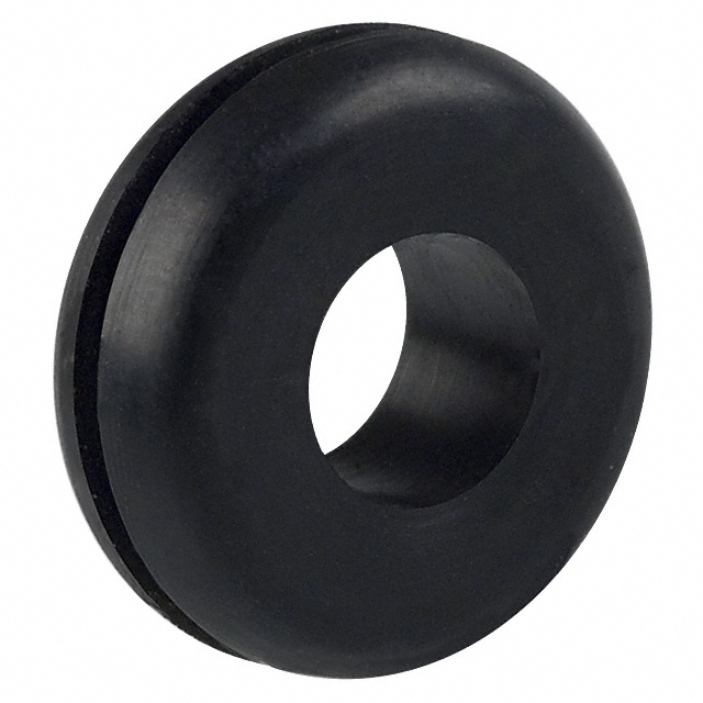 GROMMET 0.375" RUBBER BLACK GROMMET 0.375" RUBBER BLACK