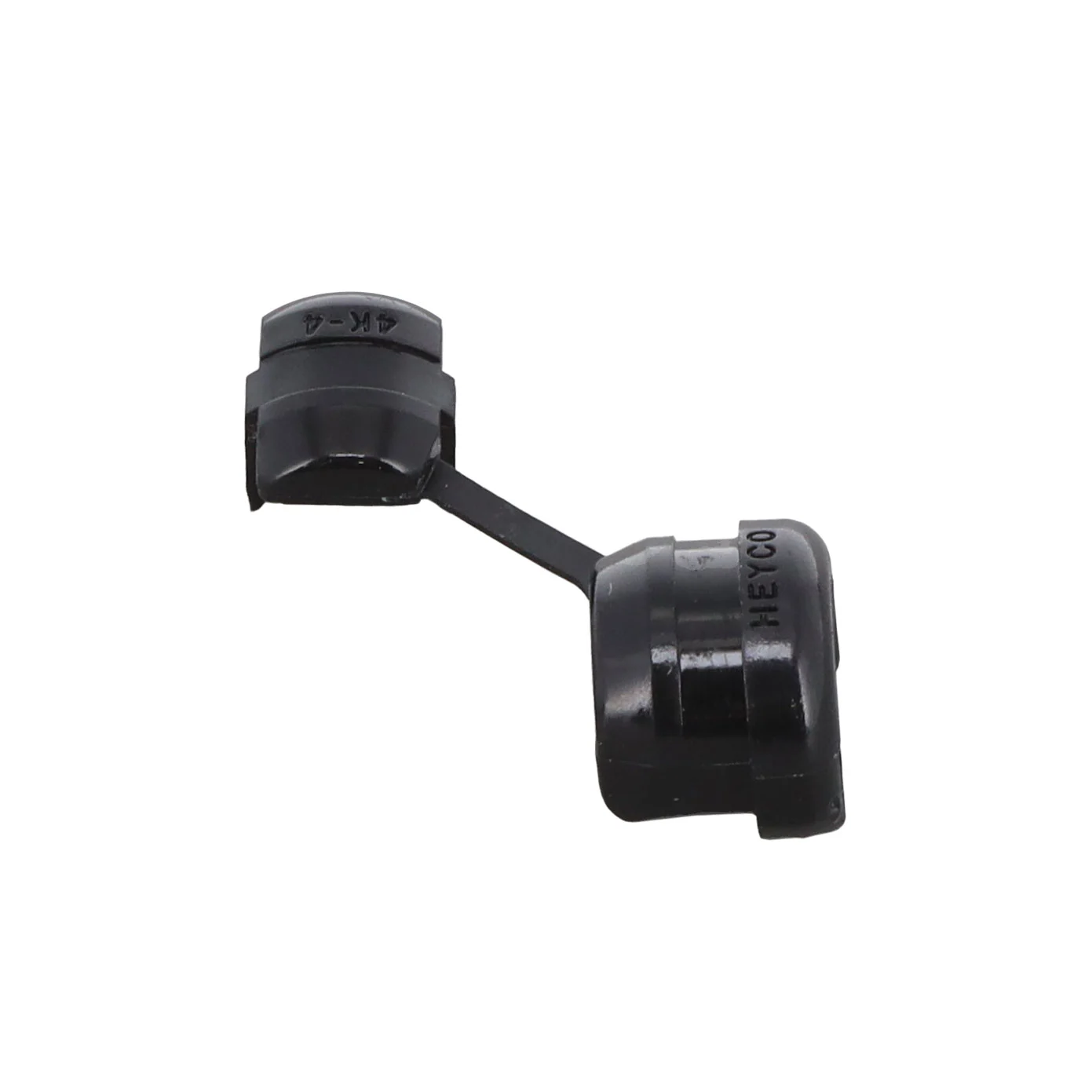BUSHING W/STR RELIEF PA66 BLACK BUSHING W/STR RELIEF PA66 BLACK