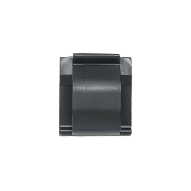 CBL CLIP C-TYPE BLACK ADHESIVE