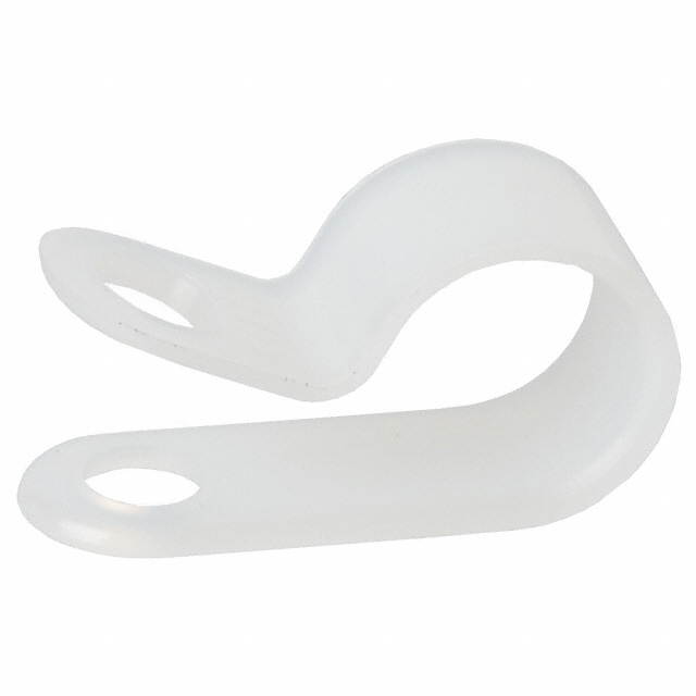 CBL CLAMP P-TYPE WHITE FASTENER