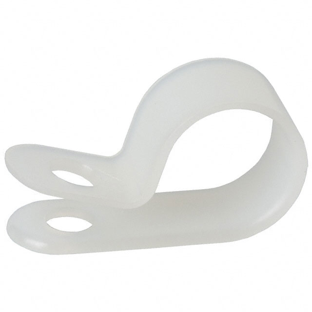 CBL CLAMP P-TYPE WHITE FASTENER