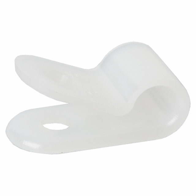 CBL CLAMP P-TYPE WHITE FASTENER