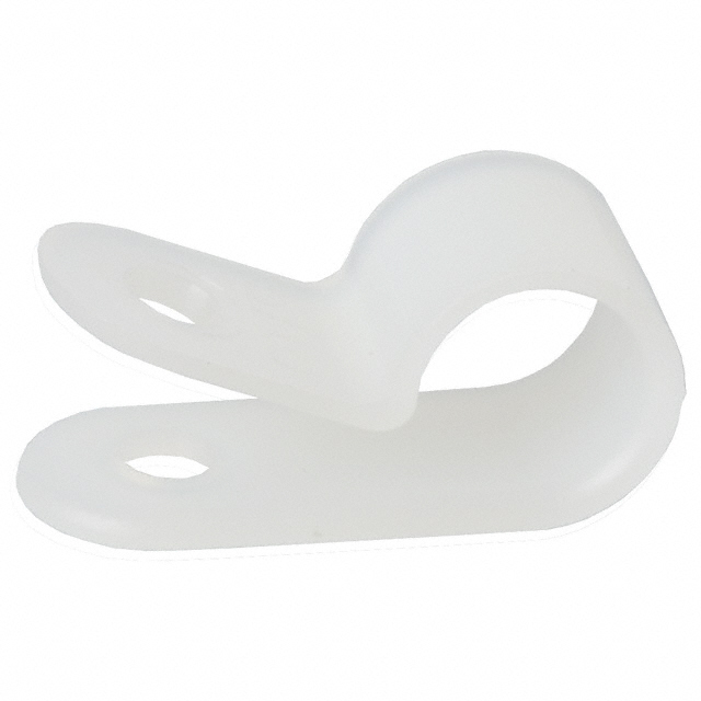 CBL CLAMP P-TYPE WHITE FASTENER
