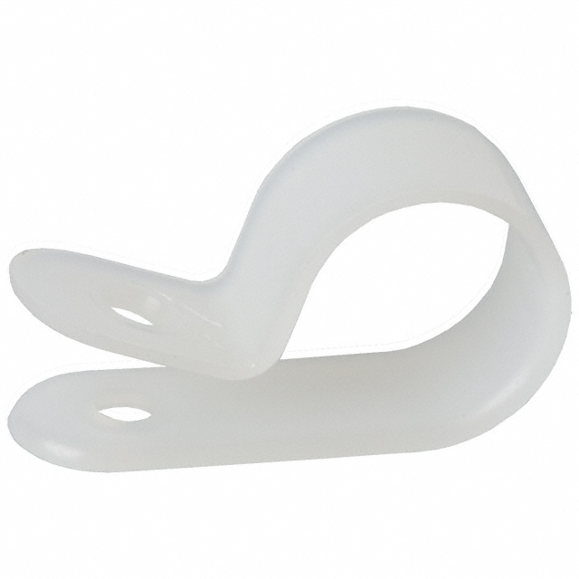 CBL CLAMP P-TYPE WHITE FASTENER