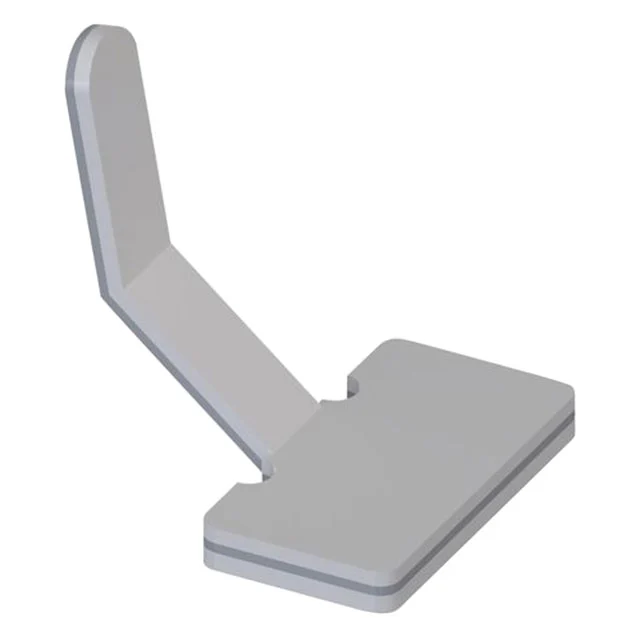 CBL CLIP BENDABLE GRAY ADHESIVE