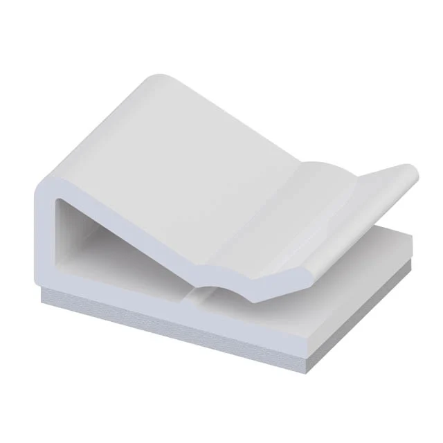 CBL CLIP C-TYPE WHITE ADHESIVE