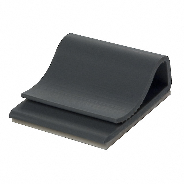 CBL CLIP FLAT C-TYPE ADHESIVE