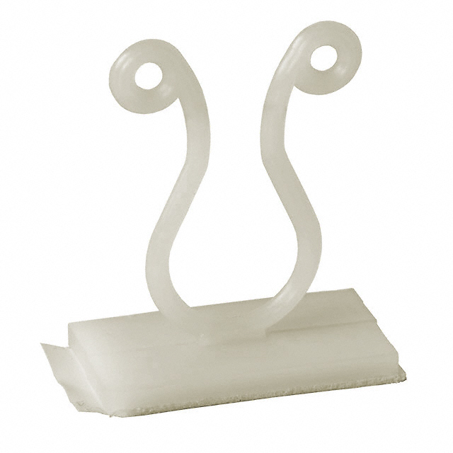 CBL CLIP TWIST LOCK NAT ADHESIVE