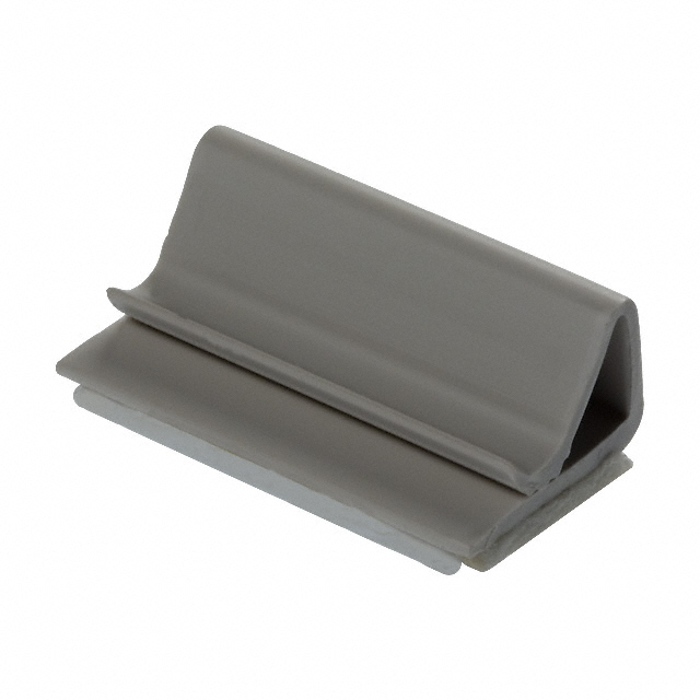 CBL CLIP FLAT C-TYPE WHITE ADH