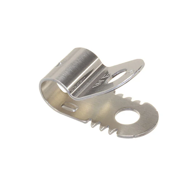 CBL CLAMP P-TYPE SILVER FASTENER
