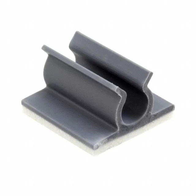 CBL CLIP U-TYPE GRAY ADHESIVE