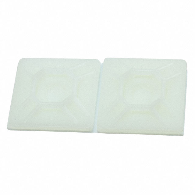 CABLE TIE HLDR QUAD ADH NATURAL CABLE TIE HLDR QUAD ADH NATURAL