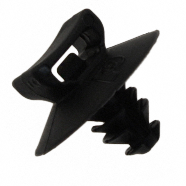 CABLE TIE HLDR SNGL PUSH MNT BLK CABLE TIE HLDR SNGL PUSH MNT BLK