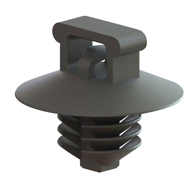 CABLE TIE HLDR SNGL PUSH MNT BLK CABLE TIE HLDR SNGL PUSH MNT BLK