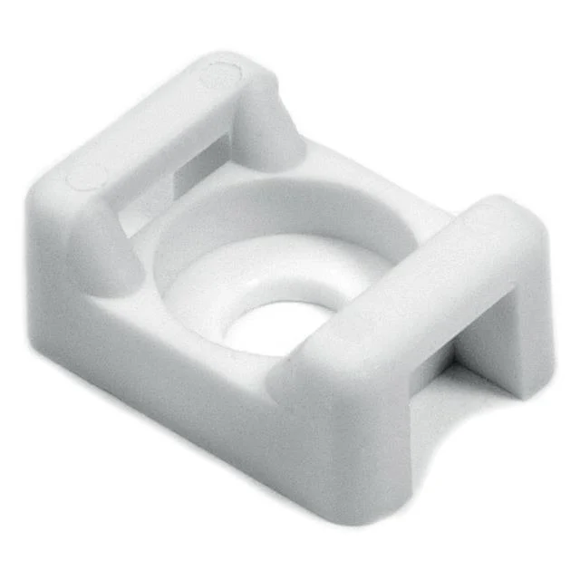 CABLE TIE HLDR DUAL SCREW #8 WHT CABLE TIE HLDR DUAL SCREW #8 WHT