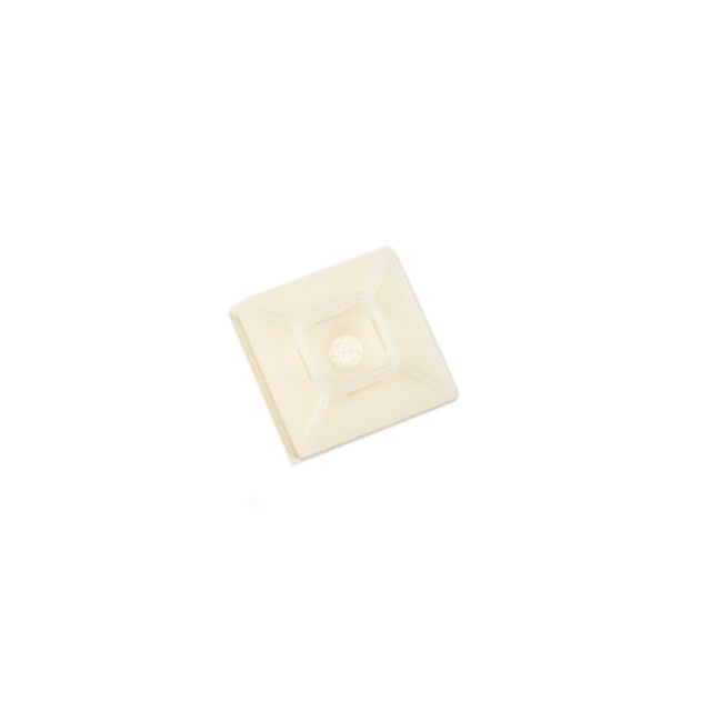 CABLE TIE HLDR QUAD ADH NATURAL