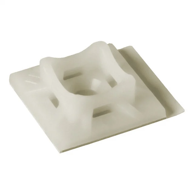 CABLE TIE HLDR QUAD ADH NATURAL