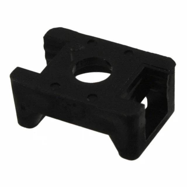 CABLE TIE HLDR DUAL SCREW #8 BLK