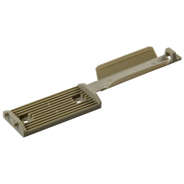 CABLE TIE HOLDER SINGLE ADH GRAY