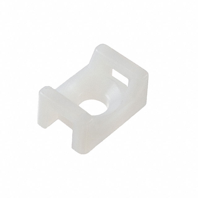 CABLE TIE HLDR DUAL RIVET MNT