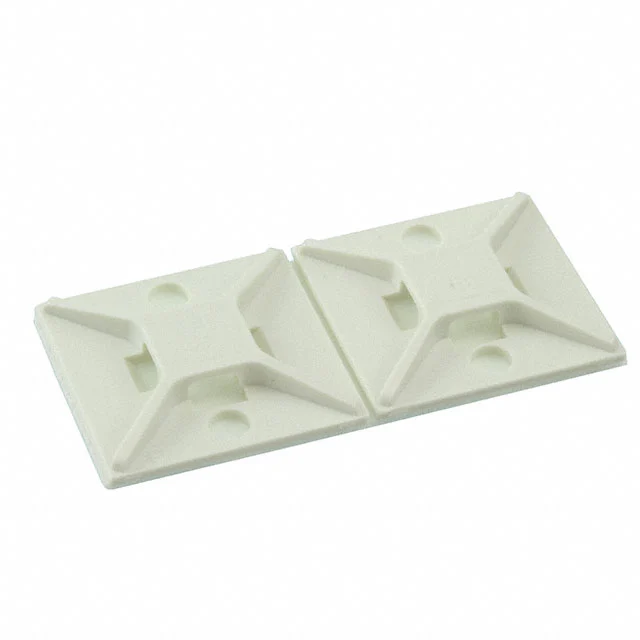 CABLE TIE HLDR QUAD ADHESIVE WHT CABLE TIE HLDR QUAD ADHESIVE WHT