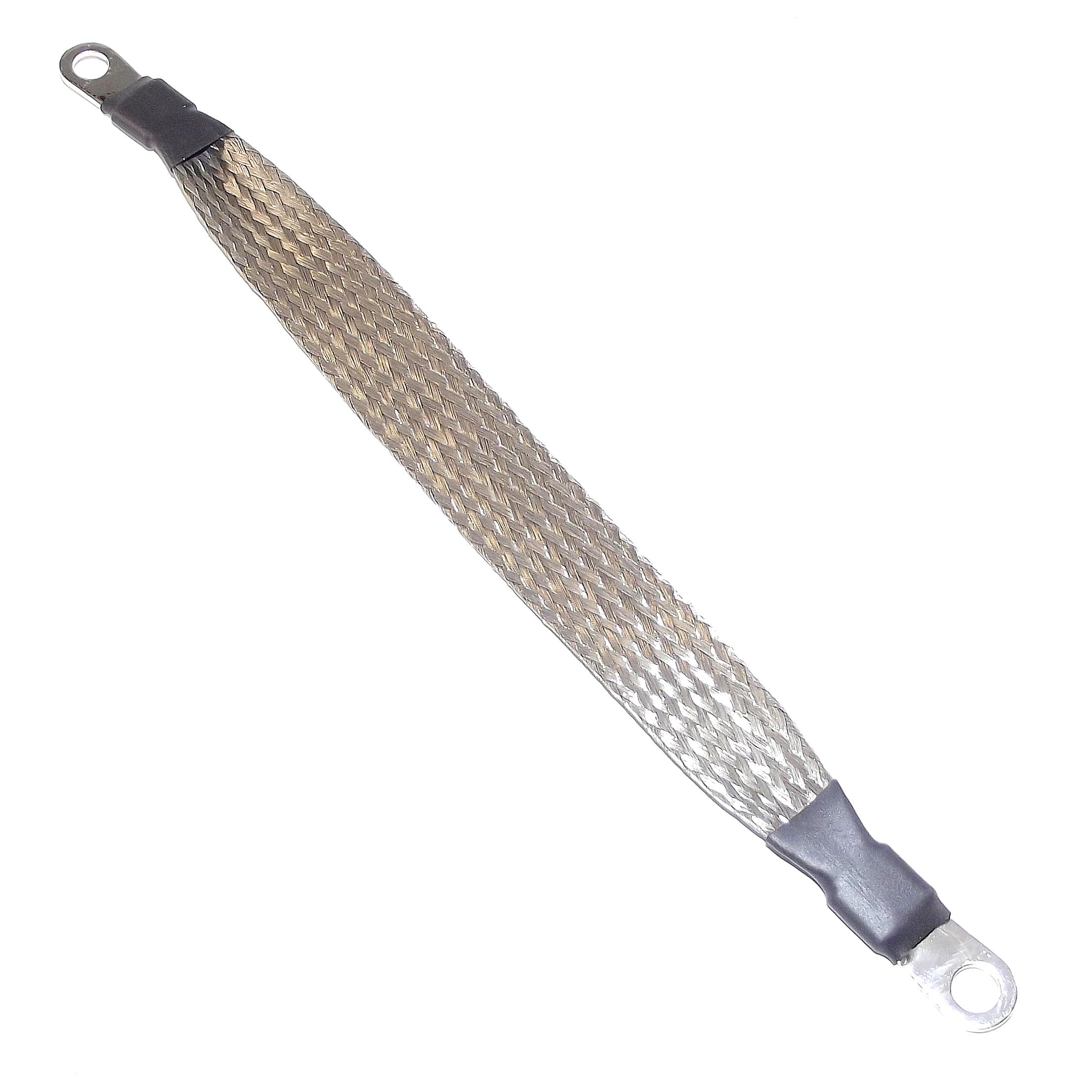 Ground Strap 8"X3/4"(1/4X1/4)EH