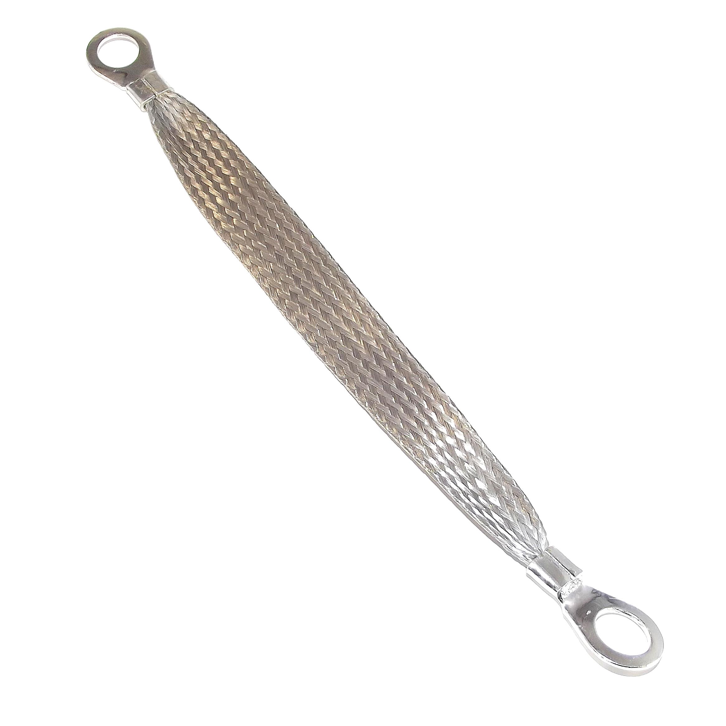 Ground Strap 8"X 3/4"(1/2X1/2)