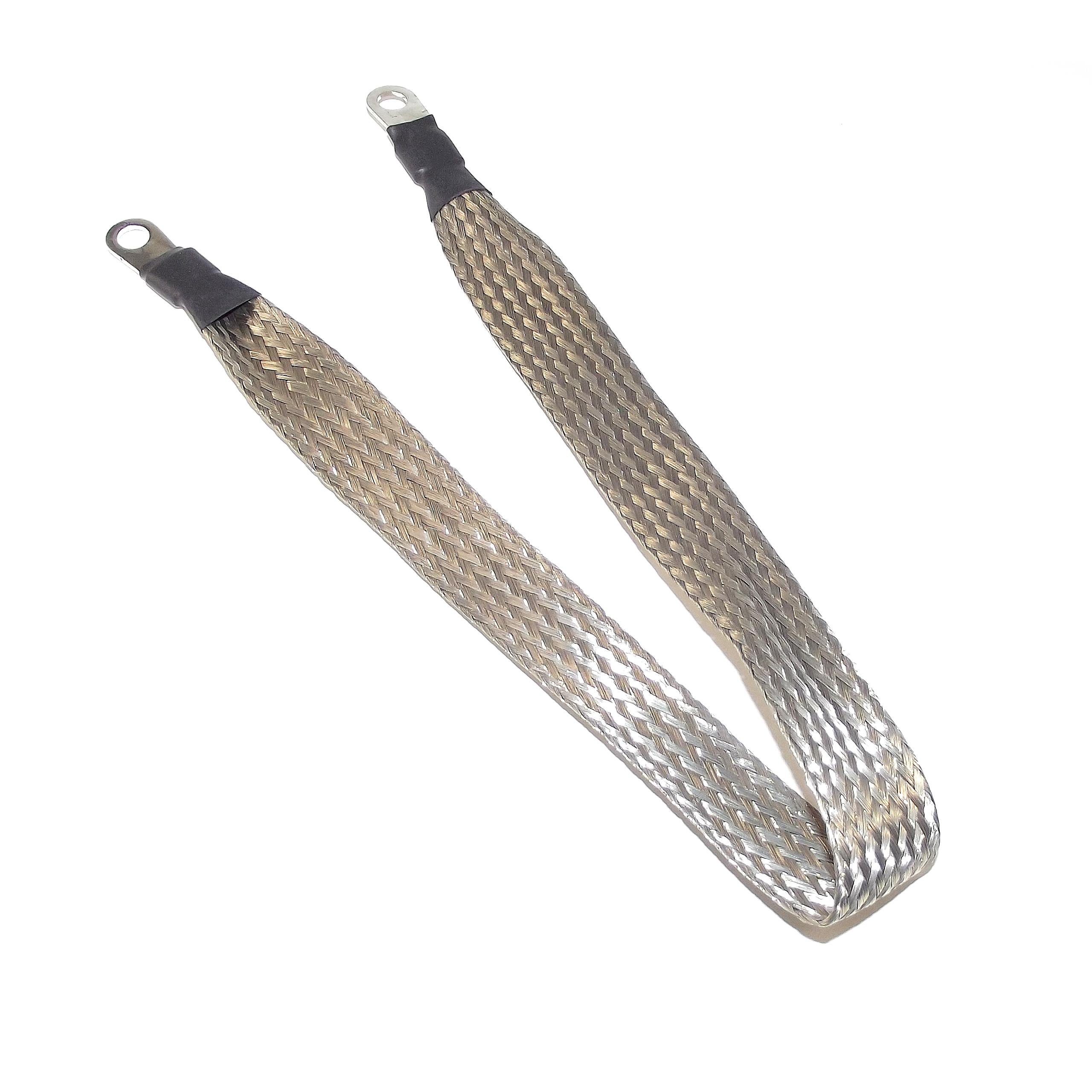 Ground Strap 16"X3/4"(1/4X1/4)EH Ground Strap 16"X3/4"(1/4X1/4)EH