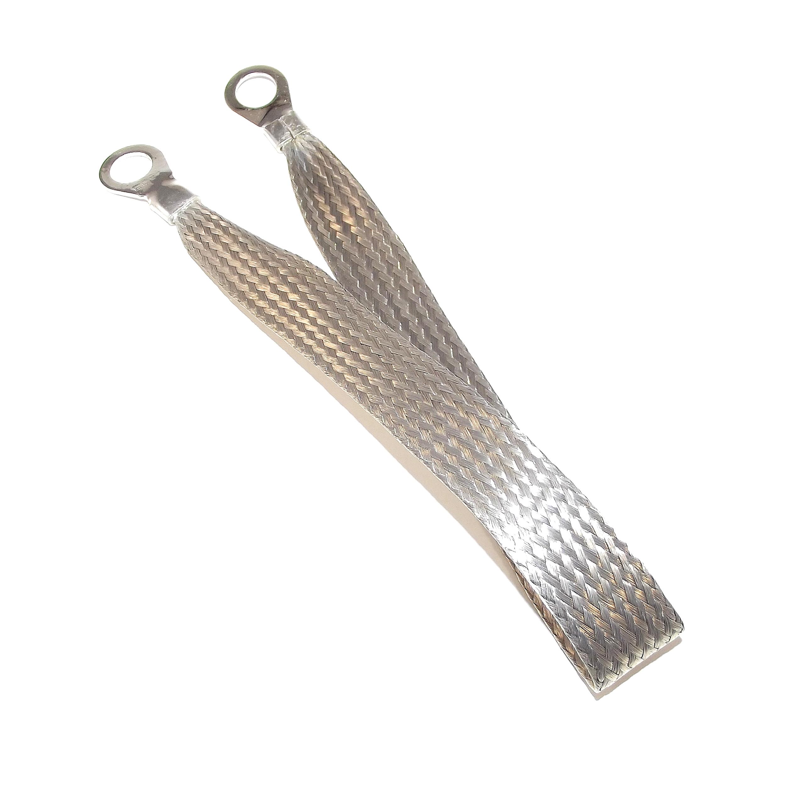 Ground Strap 16"X 3/4"(1/2X1/2) Ground Strap 16"X 3/4"(1/2X1/2)