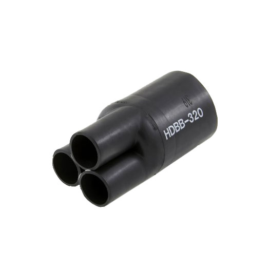 HEATSHRINK BOOT BREAKOUT 3:1 BLK