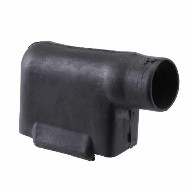 HEATSHRINK BOOT RECT RA SZ21 BLK