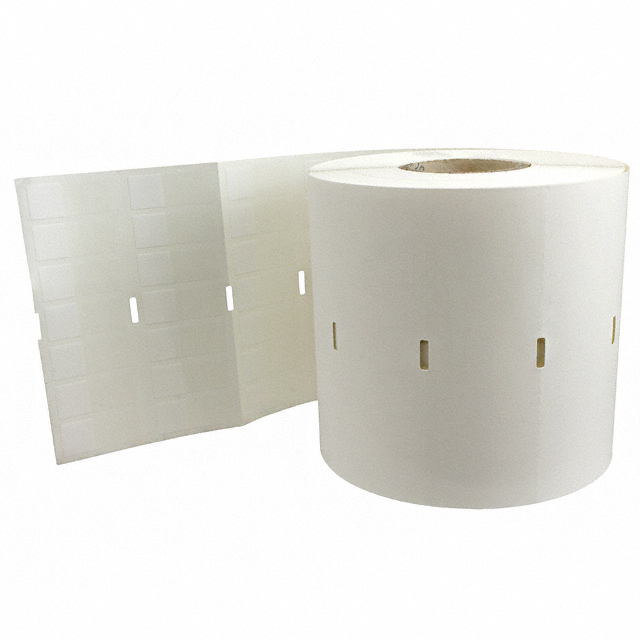 LABEL STAND 0.5X1.25" WHT 7000PC