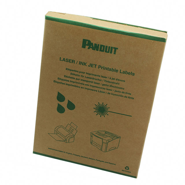 LABEL SELF LAMINATING WHT 48/SHT