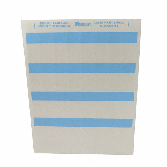 LABEL SELF LAMINATING BLU 32/SHT