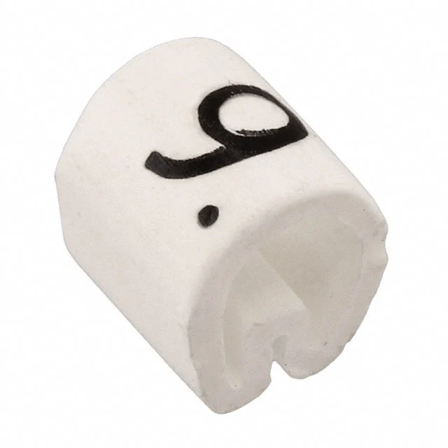 WIRE MARKER PUSH ON 4.5MM WHITE