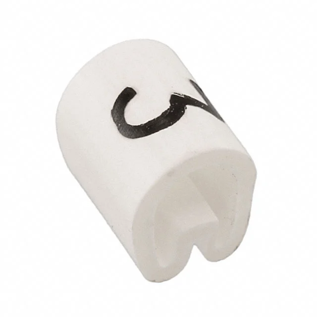 WIRE MARKER PUSH ON 4.5MM WHITE