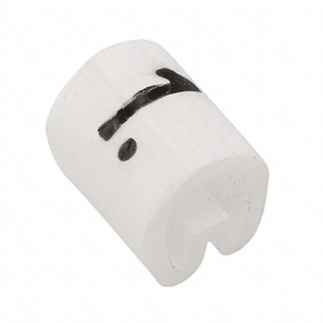 WIRE MARKER PUSH ON 4.5MM WHITE