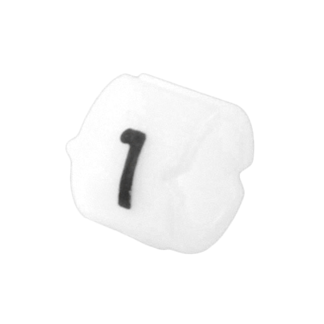 WIRE MARKER CLIP-ON WHITE