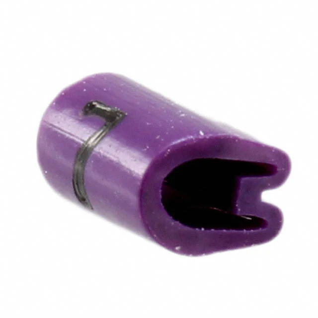 WIRE MARKER PUSH ON 4.5MM VIOLET