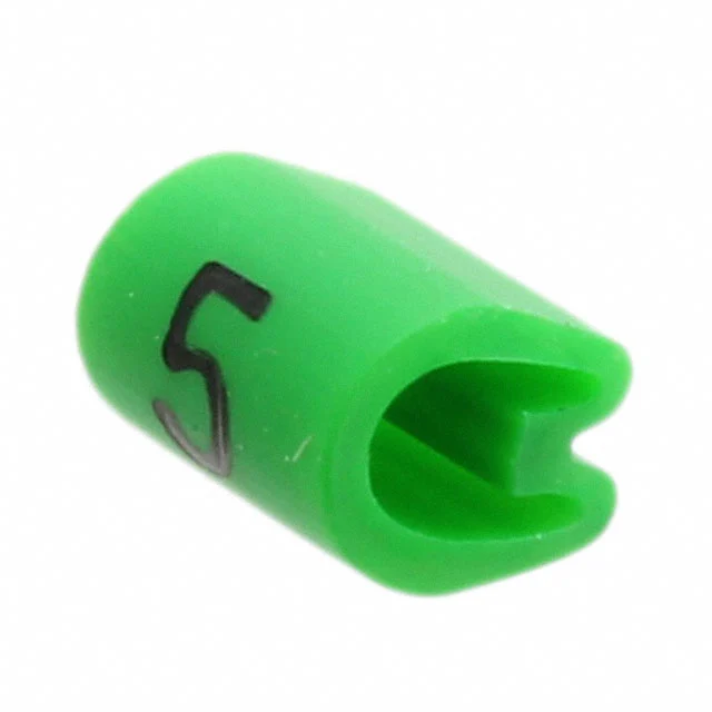 WIRE MARKER PUSH ON 4.5MM GREEN